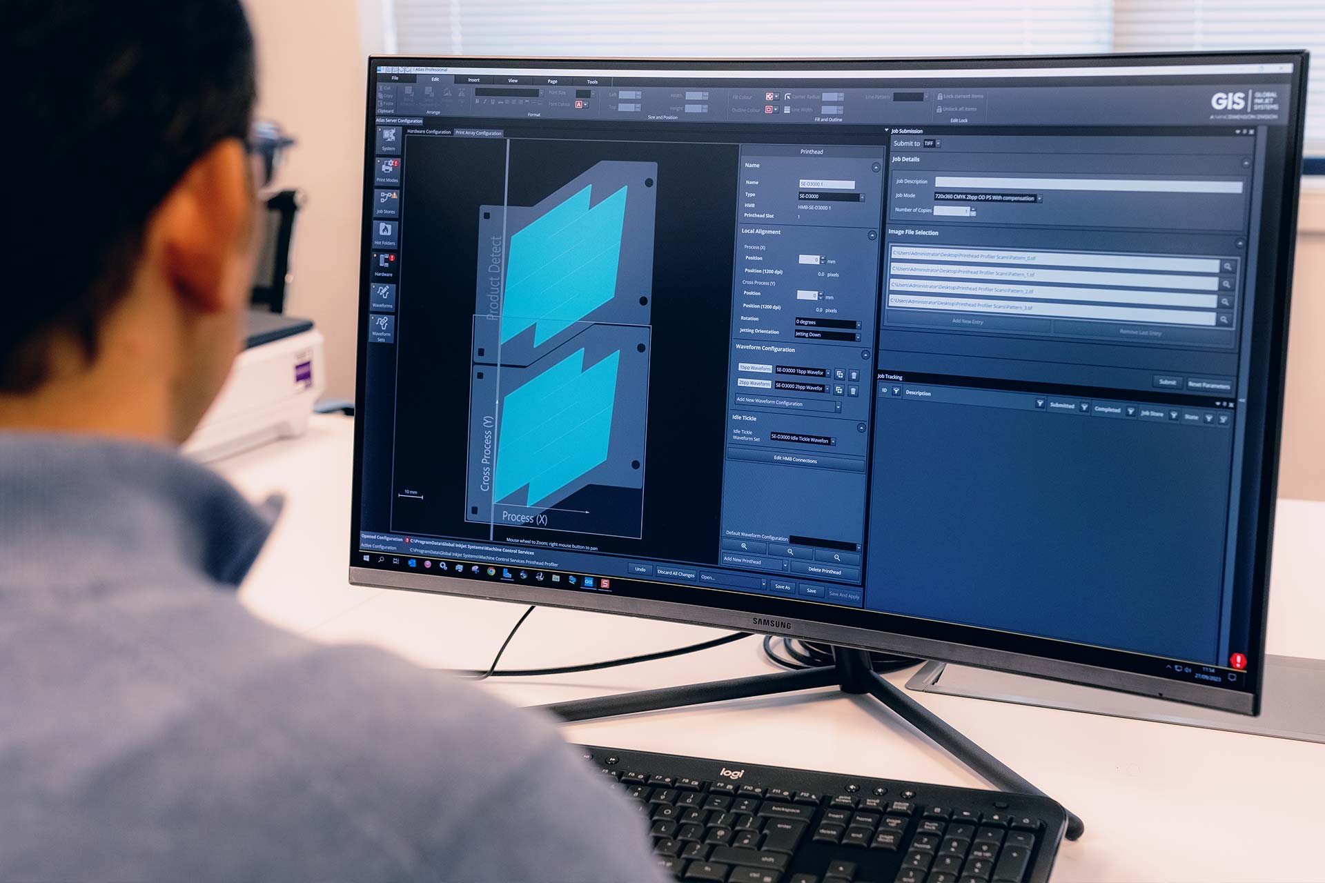 GIS Inkjet Pathfinder